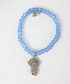Kristallglas Armband * Engel LILLY * 12 Farben ANGELS WELCOME