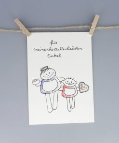 Karte für Enkel